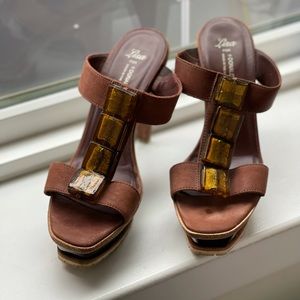 Lisa for Donald J Pliner nubuck slides